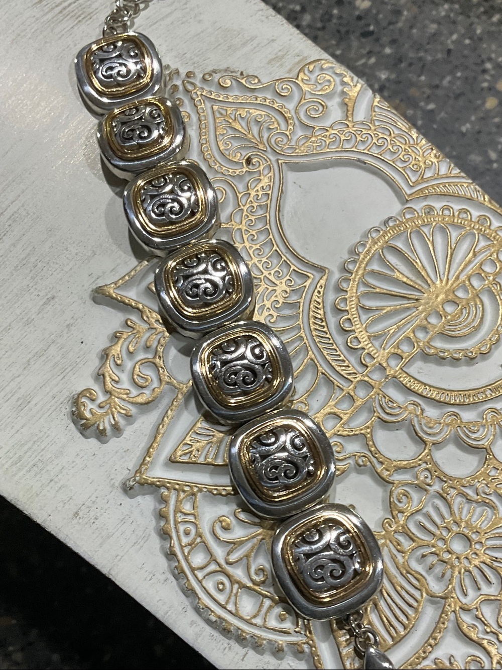 Brighton Spinmaster Bracelet Excellent Two tone